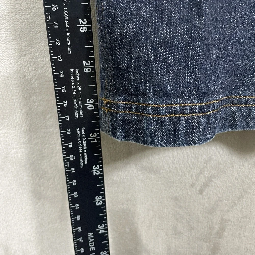 Duluth Trading Jeans Mens 36x30 Blue Flex Ballroom Relaxed Fit Dark Wash 20207